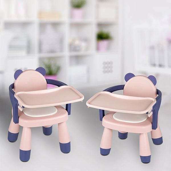 BQ BCH003 pushti rangli ovqatlantirish uchun stulcha narxi