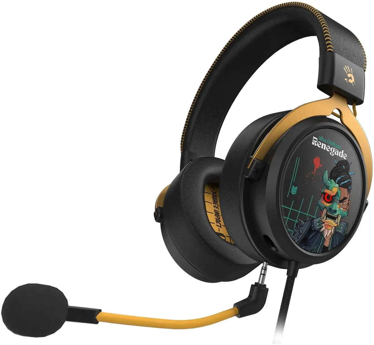 A4TECH Bloody M595 Renegade Midnight o'yin quloqchinlari O'zbekistonda