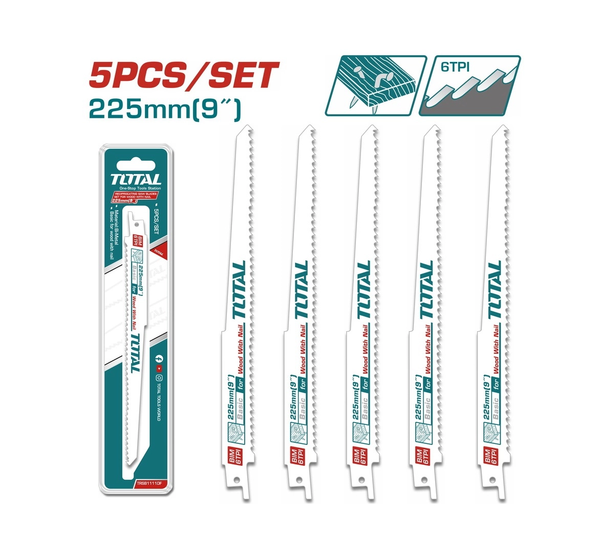 Набор пильных полотен TOTAL TRSB1111DF купить