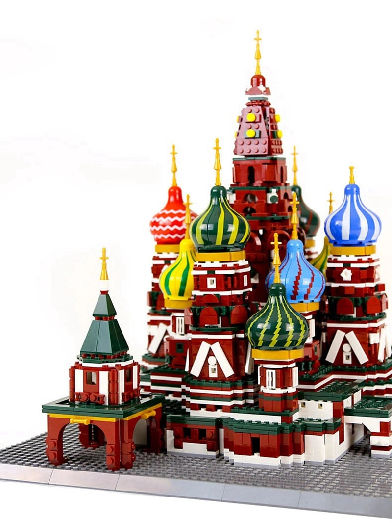 Wange modulli bino  Saint Basil's Cathedral O'zbekistonda