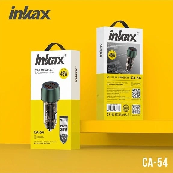 Inkax CA54 avtomobil zaryadlovchi arzon
