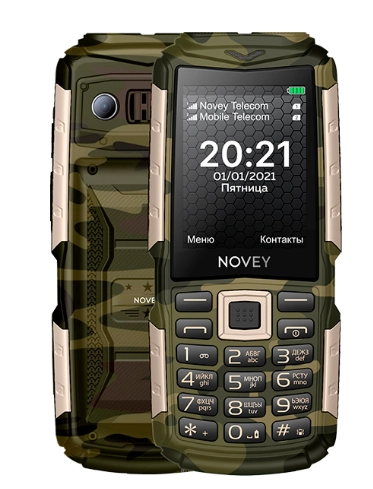 Телефон Novey T400 Camouflage-Gold купить