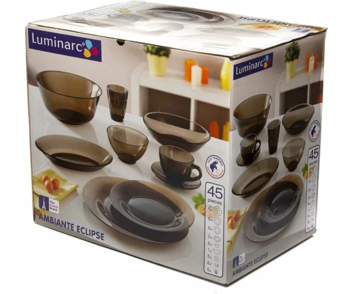 Luminarc Ambiante Eclipse 45 ta element Stol servisi (L5181) onlayn