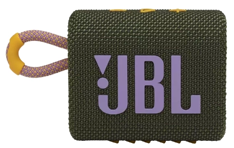 JBL GO 3 Green ko‘chma akustikasi arzon