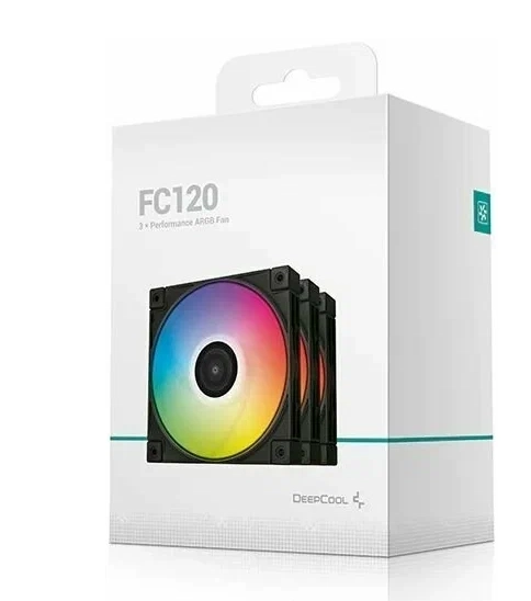 Вентилятор для корпуса Deepcool FC120 Black рассрочка