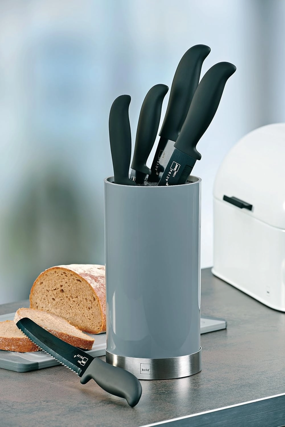 Набор ножей KELA Acida серый, 6 предметов 11288 недорого
