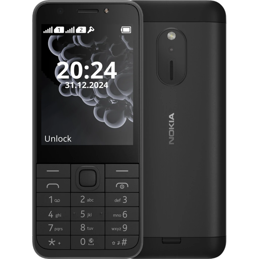 Nokia 230 2025 Telefoni, Black sotib olish