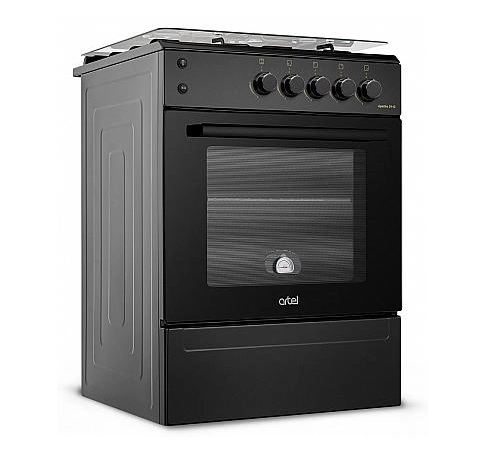 Газовая плита Artel Apetito 01-G CHU Classic Черная матовая купить