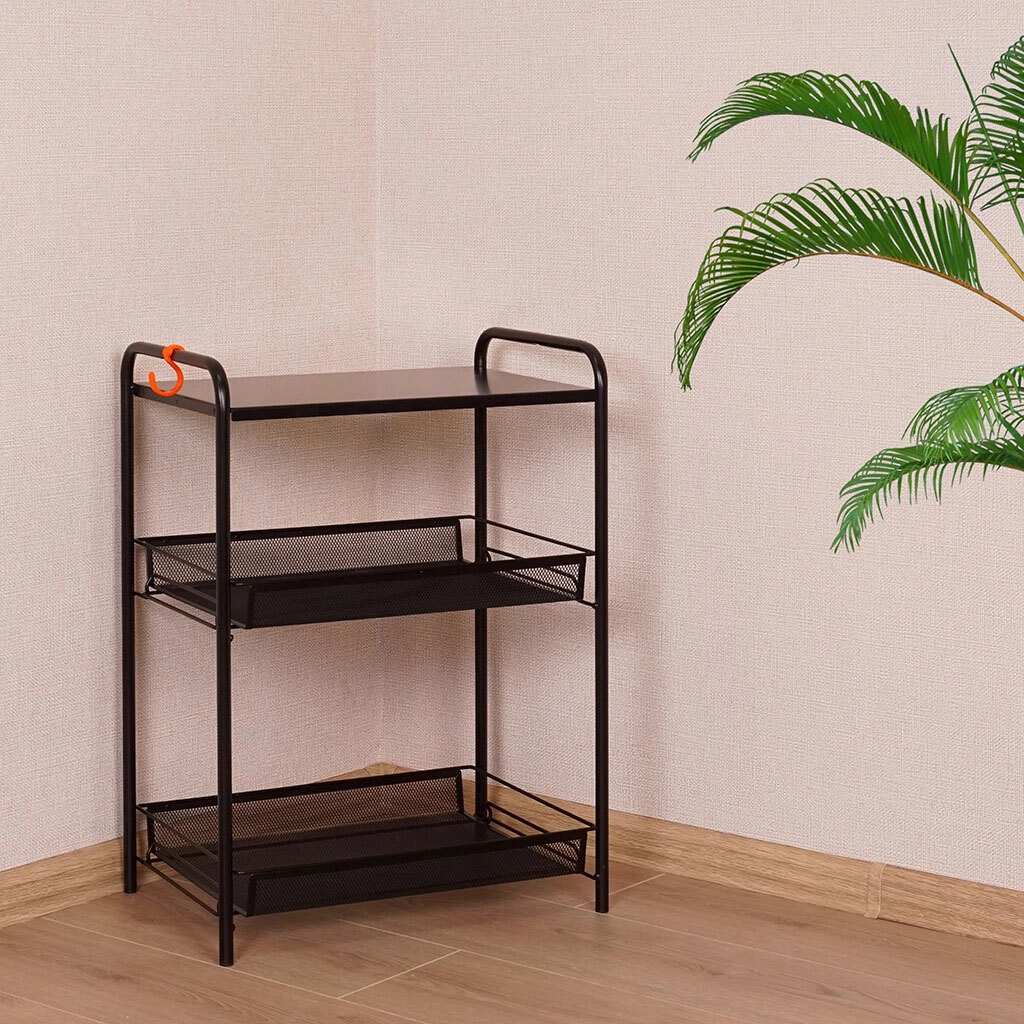 Этажерка Ладья 33С (LADYA 33С storage rack) (Черный) онлайн