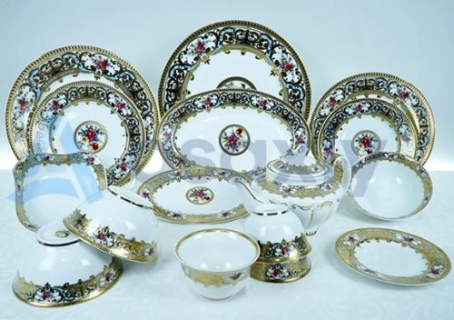 Салатники квадратные фарфоровые "Fiore" от Karosa 6 (15см) недорого