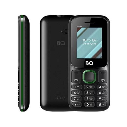 Телефон BQ 1848 Step+ (Black+Green) купить