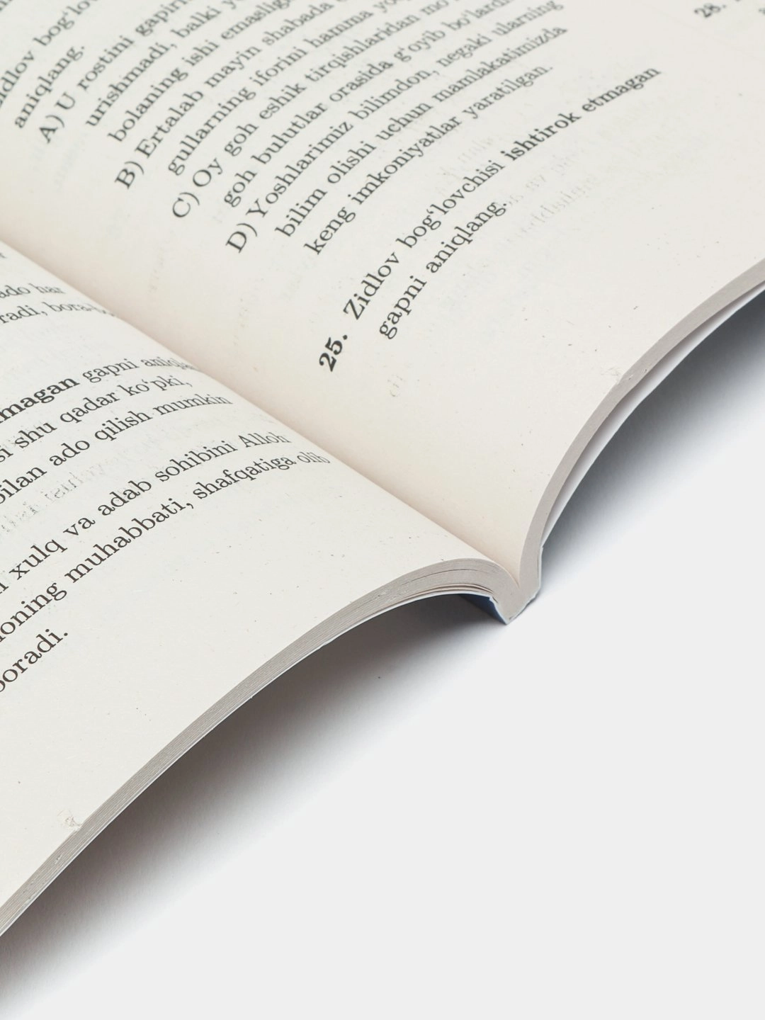 Sobirjon Ibragimov: Majburiy Ona tili (Mavzulashtirilgan testlar) O'zbekistonda