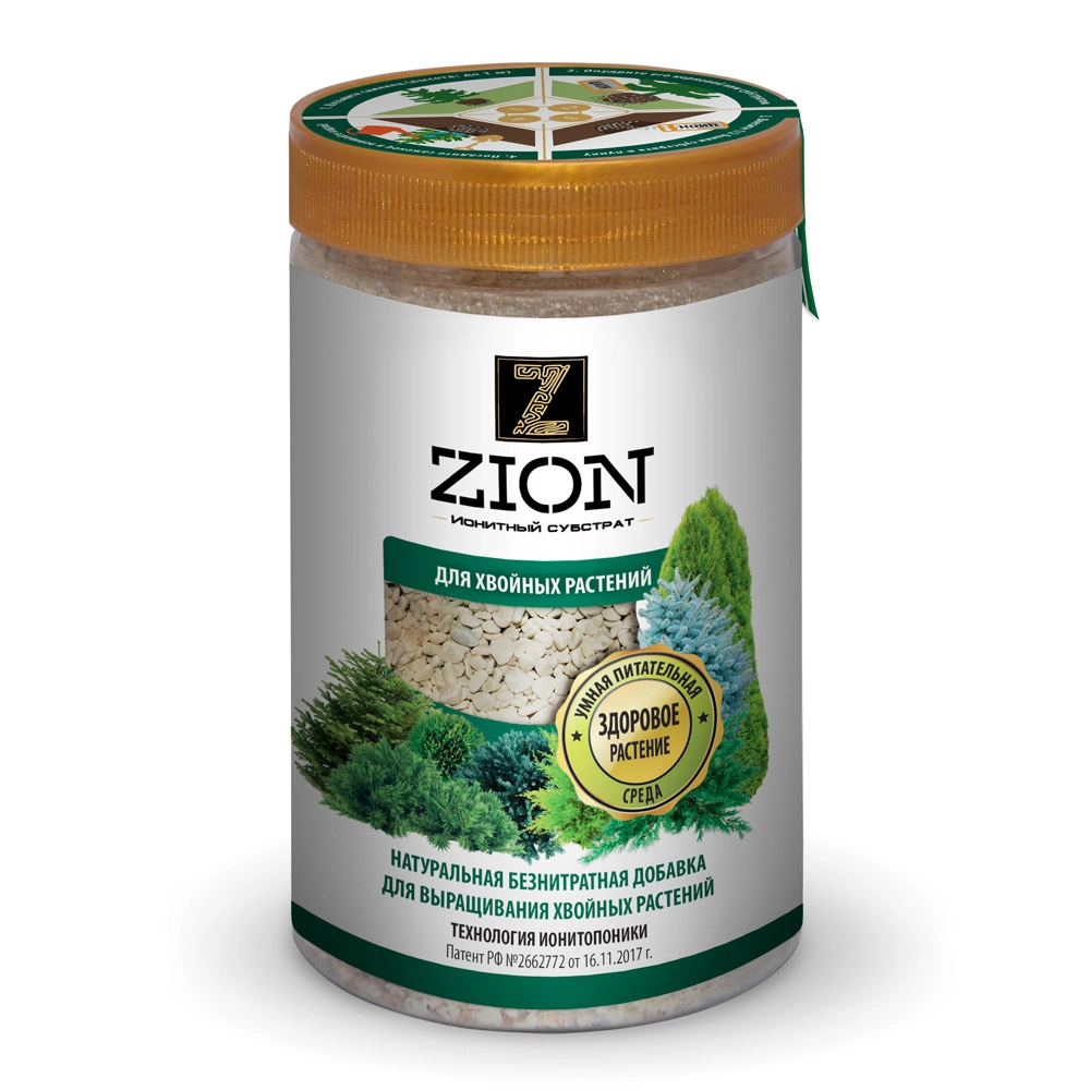 ZION ignabargli o'simliklar uchun substrat (polimer idish, 700g) arzon