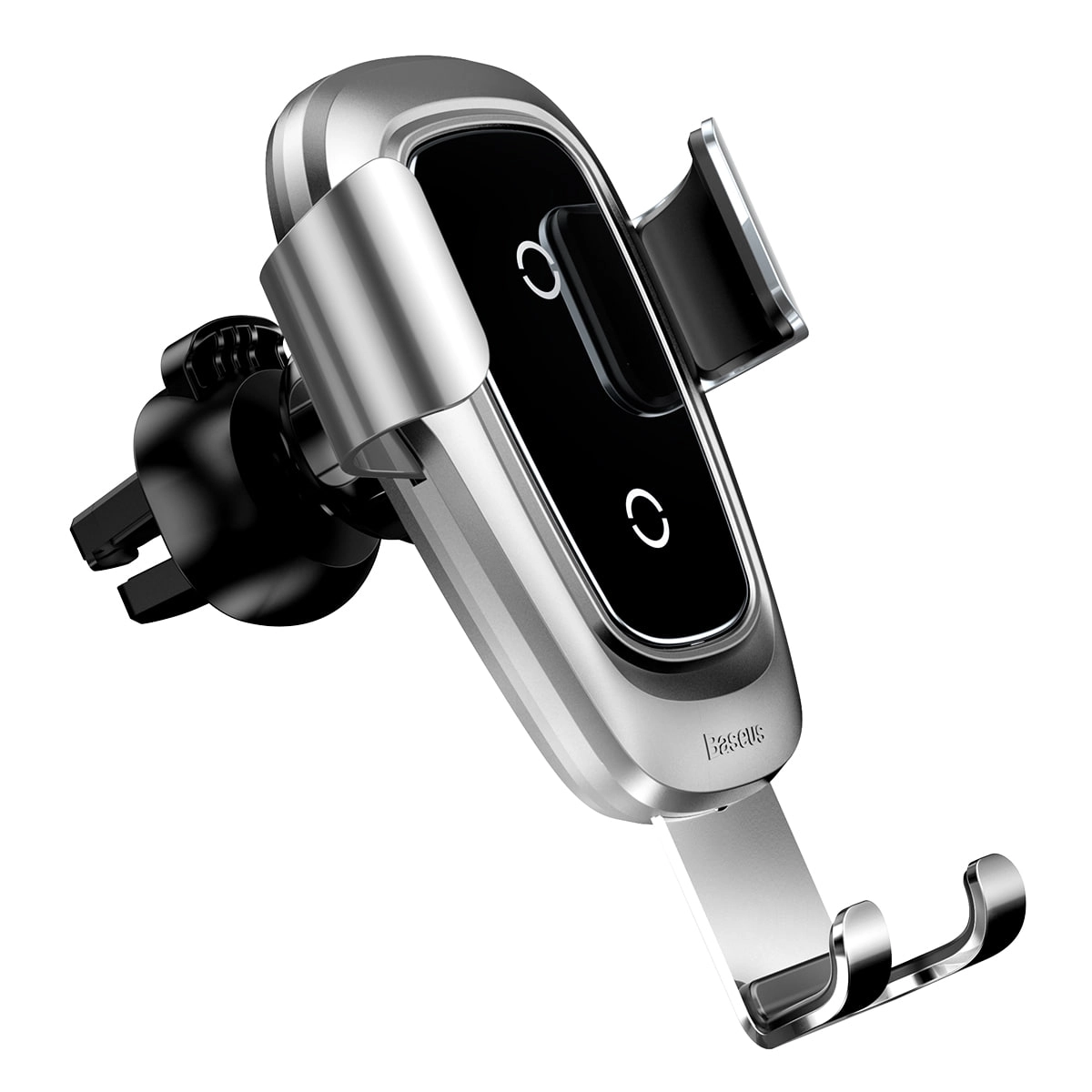 Baseus Metal Wireless Charger Gravity Car Mount avtomobil uchun smartfon tutqichi O'zbekistonda