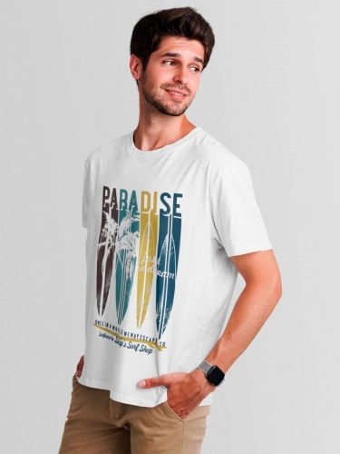 Футболка YSK 1106 (Black, White) недорого