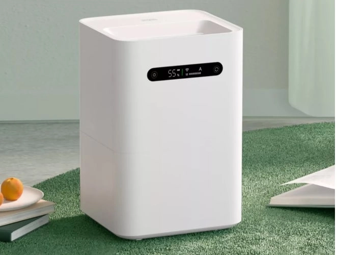 Испарительный увлажнитель воздуха Xiaomi Smartmi Air Humidifier 2 с дисплеем, 4 л (CJXJSQ04ZM, белый) рассрочка