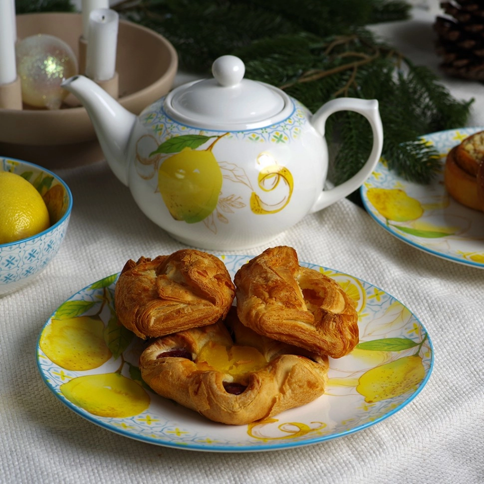 Fissman CAPRI tarelkalar to'plami, 27 sm, 4 dona (farfor) O'zbekistonda