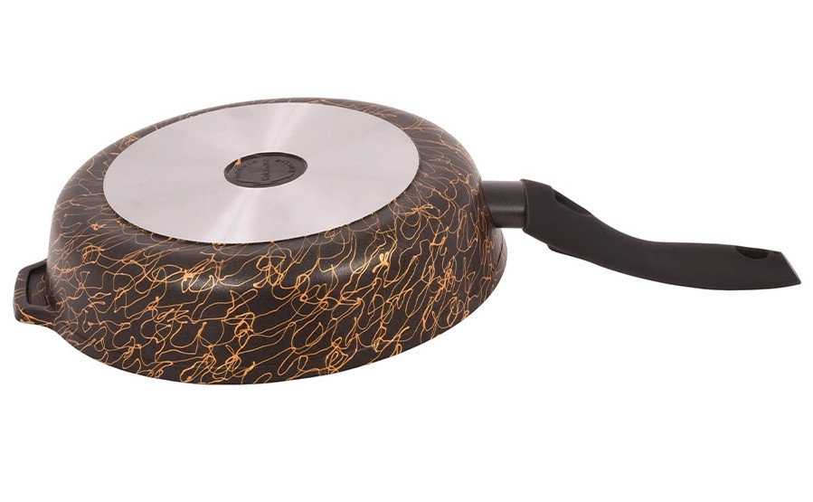 KUKMARA "Gratsiya" chuqur tovasi, 260 mm (Black-Gold, White-Gold, Black-Silver) O'zbekistonda