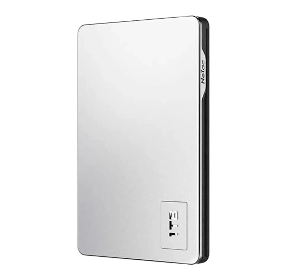 Внешний HDD Netac K338 Metal Silver+Grey 1TB купить