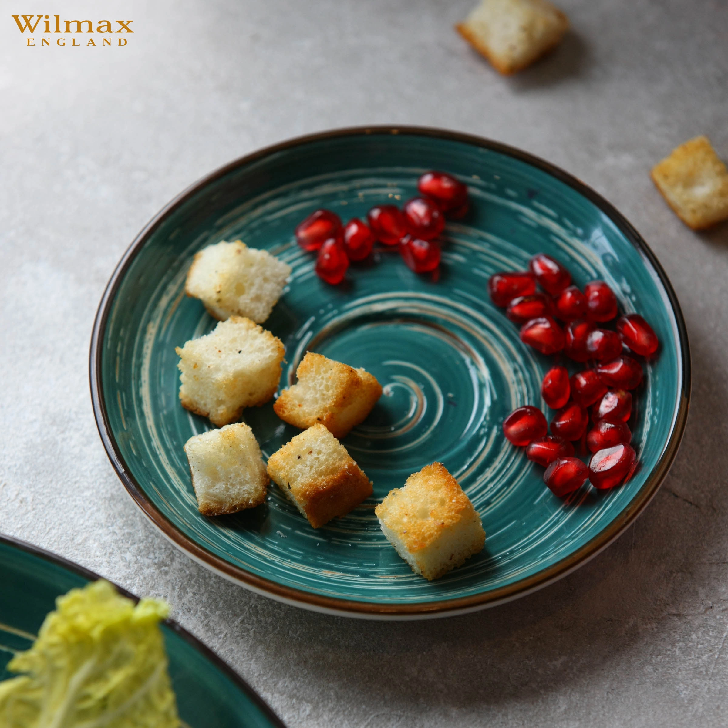 Блюдце Wilmax 14см WL-669535 / B (Зеленый) недорого