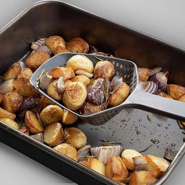 Durshlag-qoshiq Scoop Plus, katta, yashil 10066 O'zbekistonda