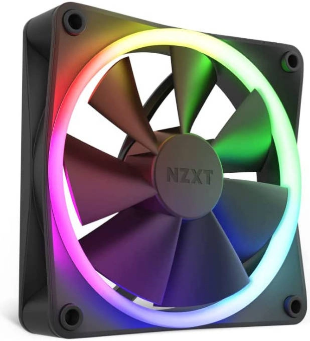 Вентилятор для корпуса NZXT F120RGB Triple Black в Узбекистане