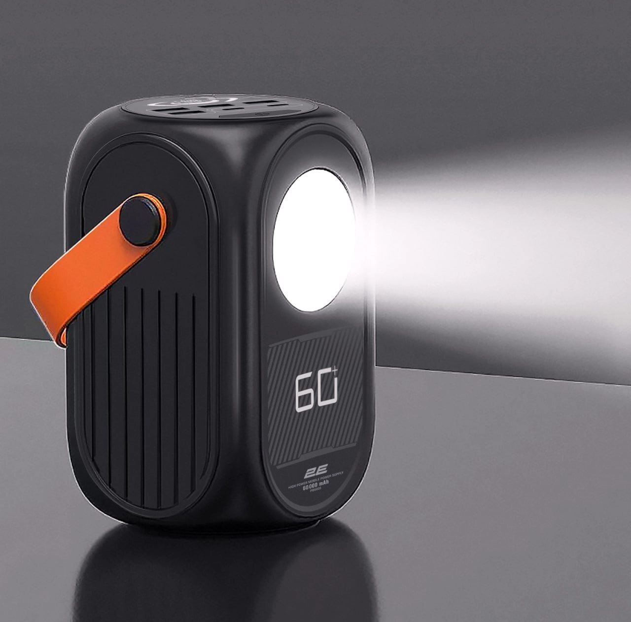 Портативное зарядное устройство Power Bank 2E Travel 60000mAh PD Black в Узбекистане