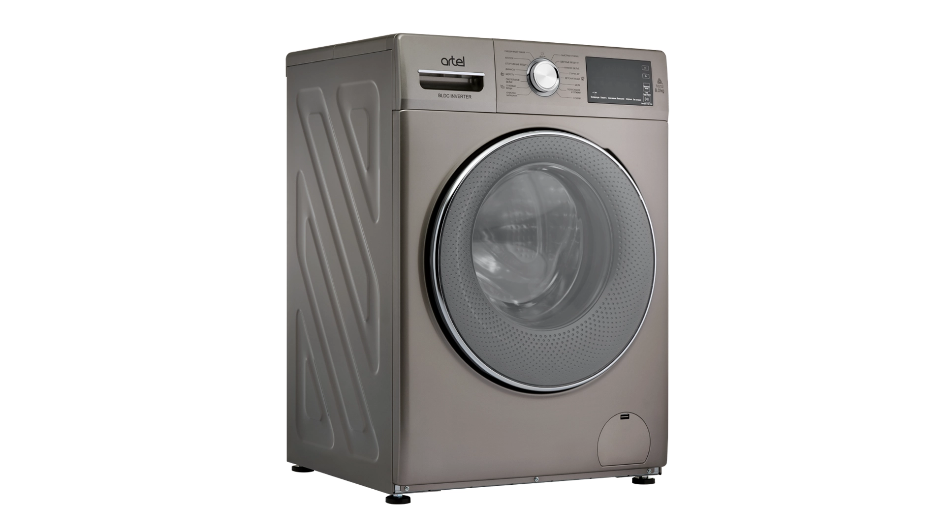 Стиральная машина Artel WF80K237DG 8 Кг Золотая - фото №4 Стиральная машина Artel WF80K237DG 8 Кг Золотая в Узбекистане