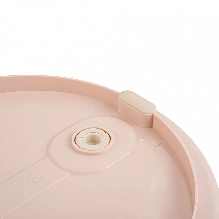 Детская ванна Lalababy Follow Me со сливом 42 л розовый зефир недорого