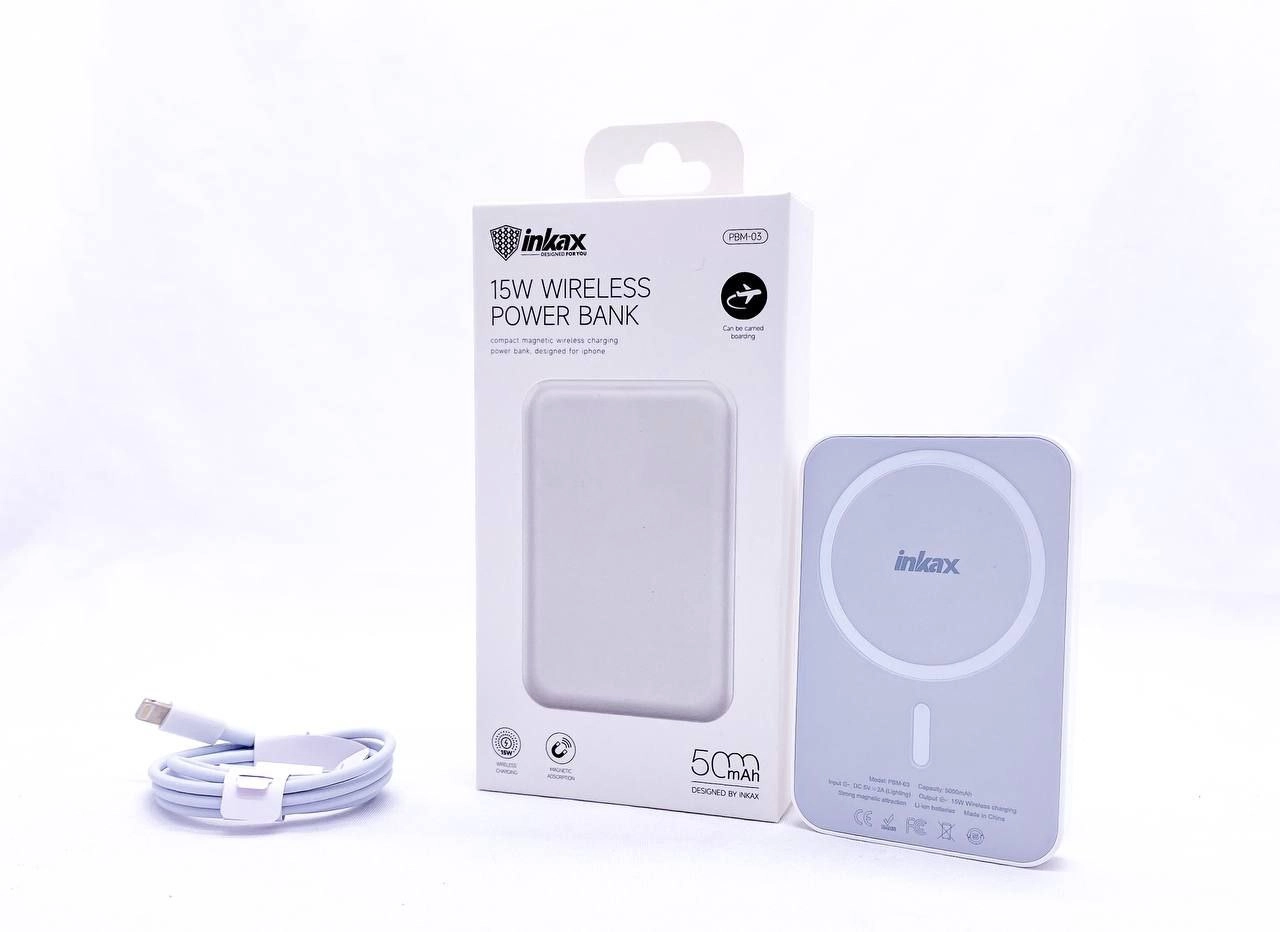 Портативный аккумулятор Inkax PBM03 5000mAh 15W купить