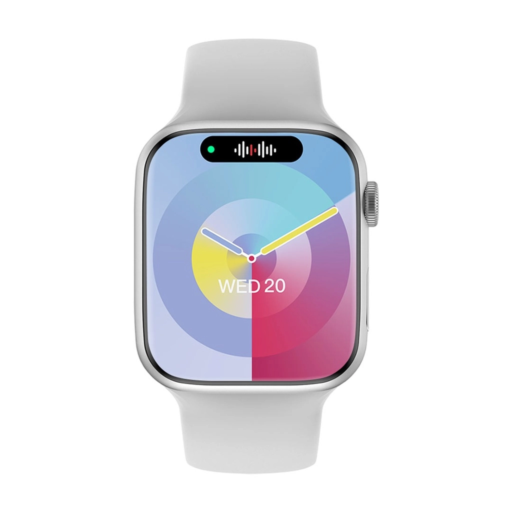 Green Lion Ultimate Amoled oq rangli smart-soati arzon