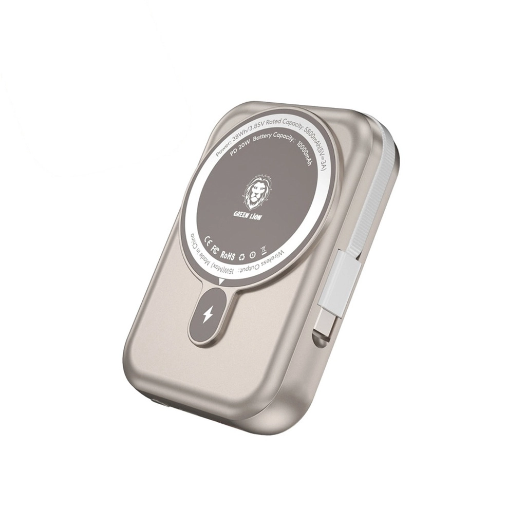 Внешний аккумулятор Green Lion Monaco MagSafe Power Bank 10000mAh купить