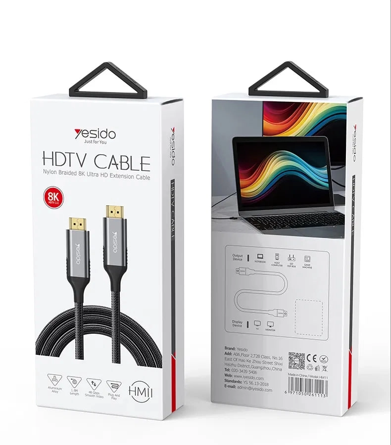 Yesido HM11 HDMI to HDMI adapteri arzon