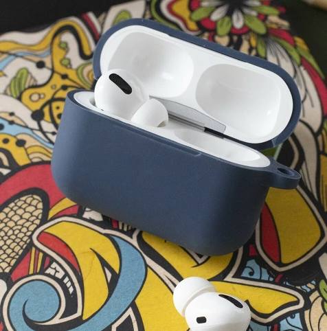 Чехол силиконовый для Airpods Pro, Blue в Узбекистане