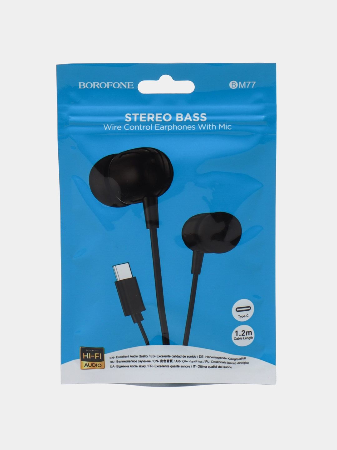 Borofone BM77 Type-C simli quloqchinlar, uzunligi 1,2 metr narxi