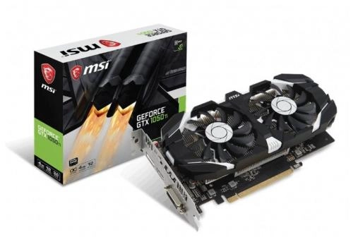 Видеокарта MSI GeForce GTX 1050 Ti 4GT OCV1 купить
