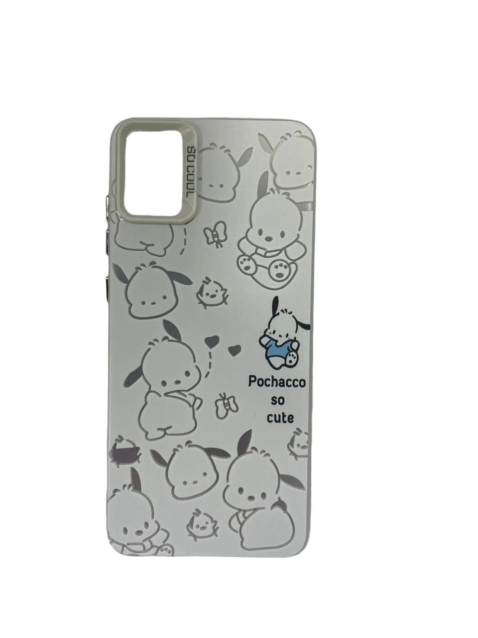 Чехол для Samsung A05 белого цвета с необычным дизайном недорого