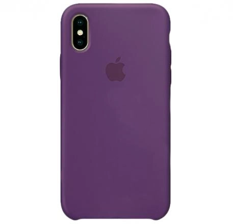 iPhone XS Max uchun Silicone Case g‘ilofi, binafsharang sotib olish