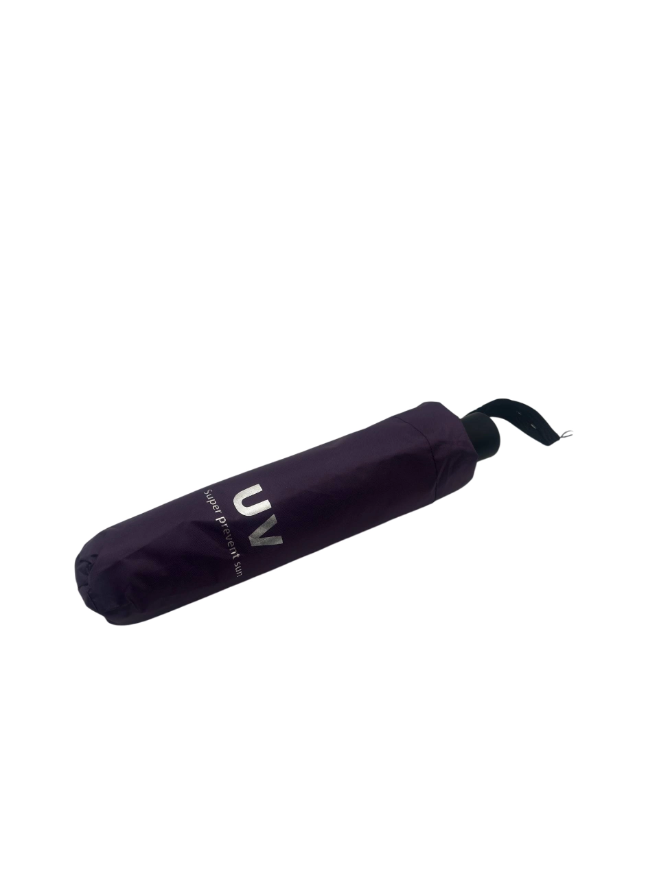 Erkaklar va ayollar uchun quyosh va yomg'ir uchun mo'ljallangan avtomatik soyabon binafsha rangli arzon