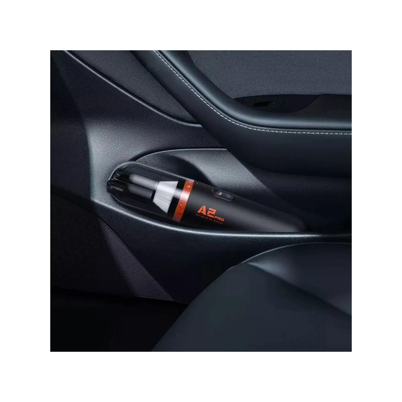 Baseus A2 Pro VCAQ040001 qora Portativ changyutgichi rasm bilan