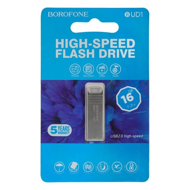 Borofone BUD1 USB 2.0 16Gb USB-fleshkasi arzon