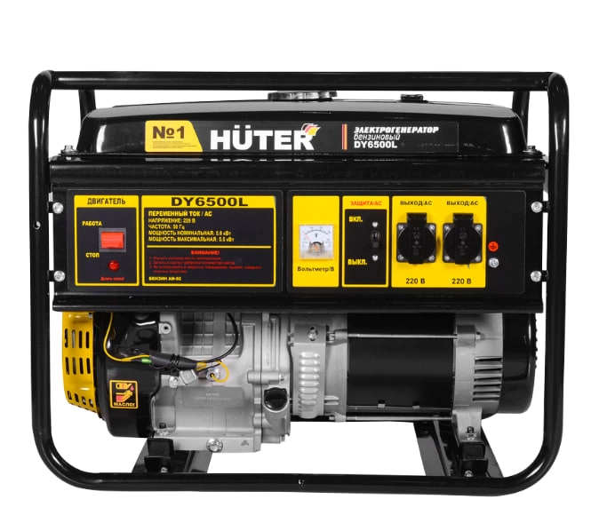 Huter DY6500L benzinli generatori arzon