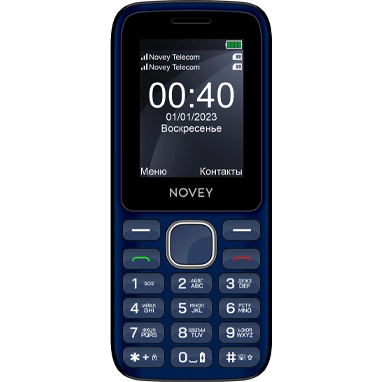 Novey P40i to'q ko'k rangli telefoni sotib olish