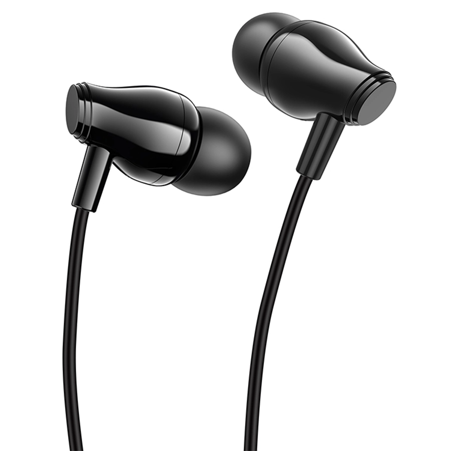 Проводные наушники Borofone BM61 Jack 3.5mm, 1.2 м черный недорого