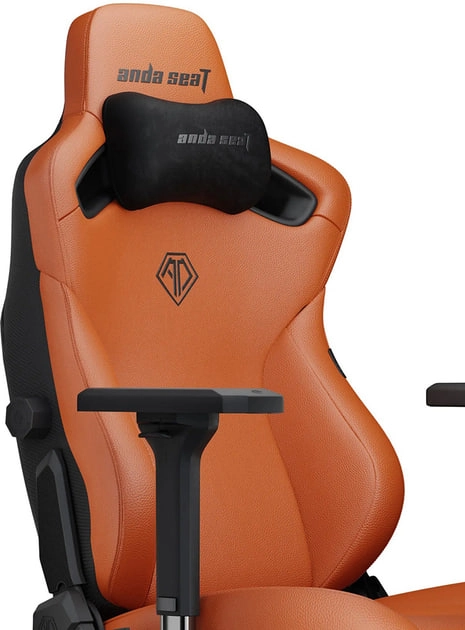 Anda Seat Kaiser 3 Size L Orange PVC o‘yin kreslosi yetkazib berish