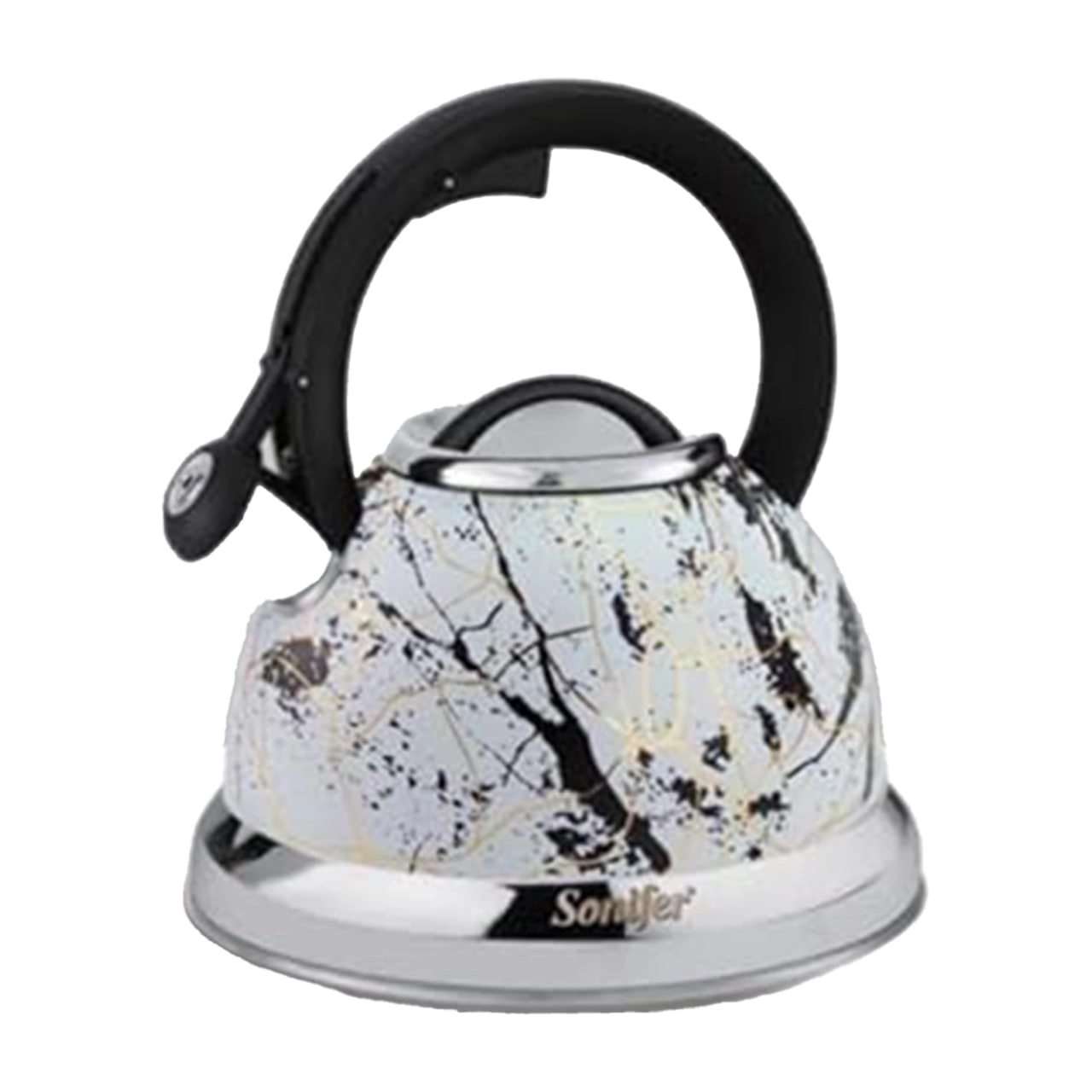 Чайник из нержавеющей стали со свистком Sonifer SF-2516 3.5 л купить