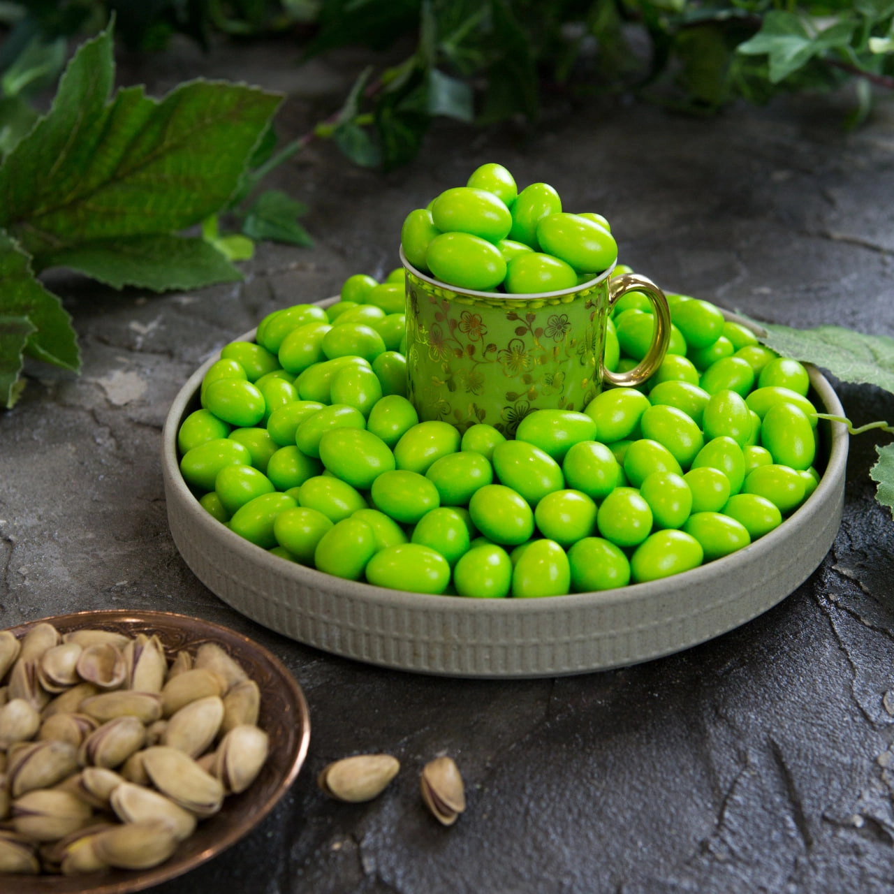 Yashil pista drajesi, 1 kg sotib olish