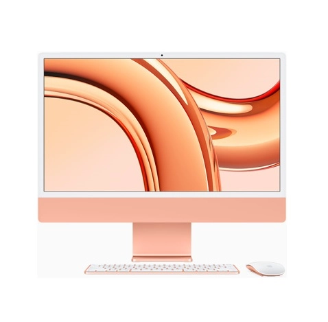Apple iMac 24 4K, M3 (8 yadroli) 8/256GB orange monoblok kompyuteri - rasm №2 Apple iMac 24 4K, M3 (8 yadroli) 8/256GB orange monoblok kompyuteri sotib olish