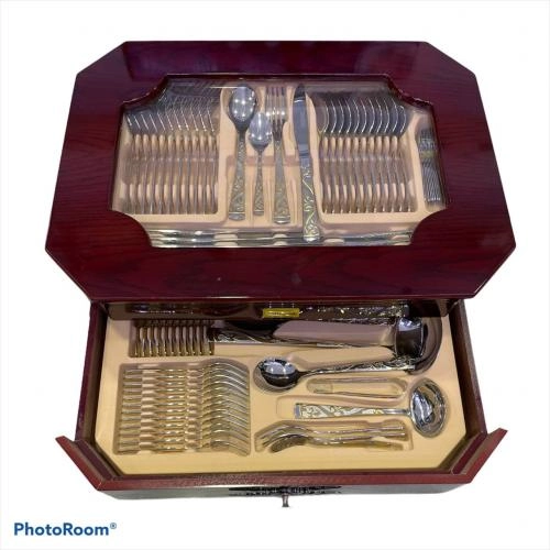 Столовый набор Topfann 86 предмета на 12 персон недорого