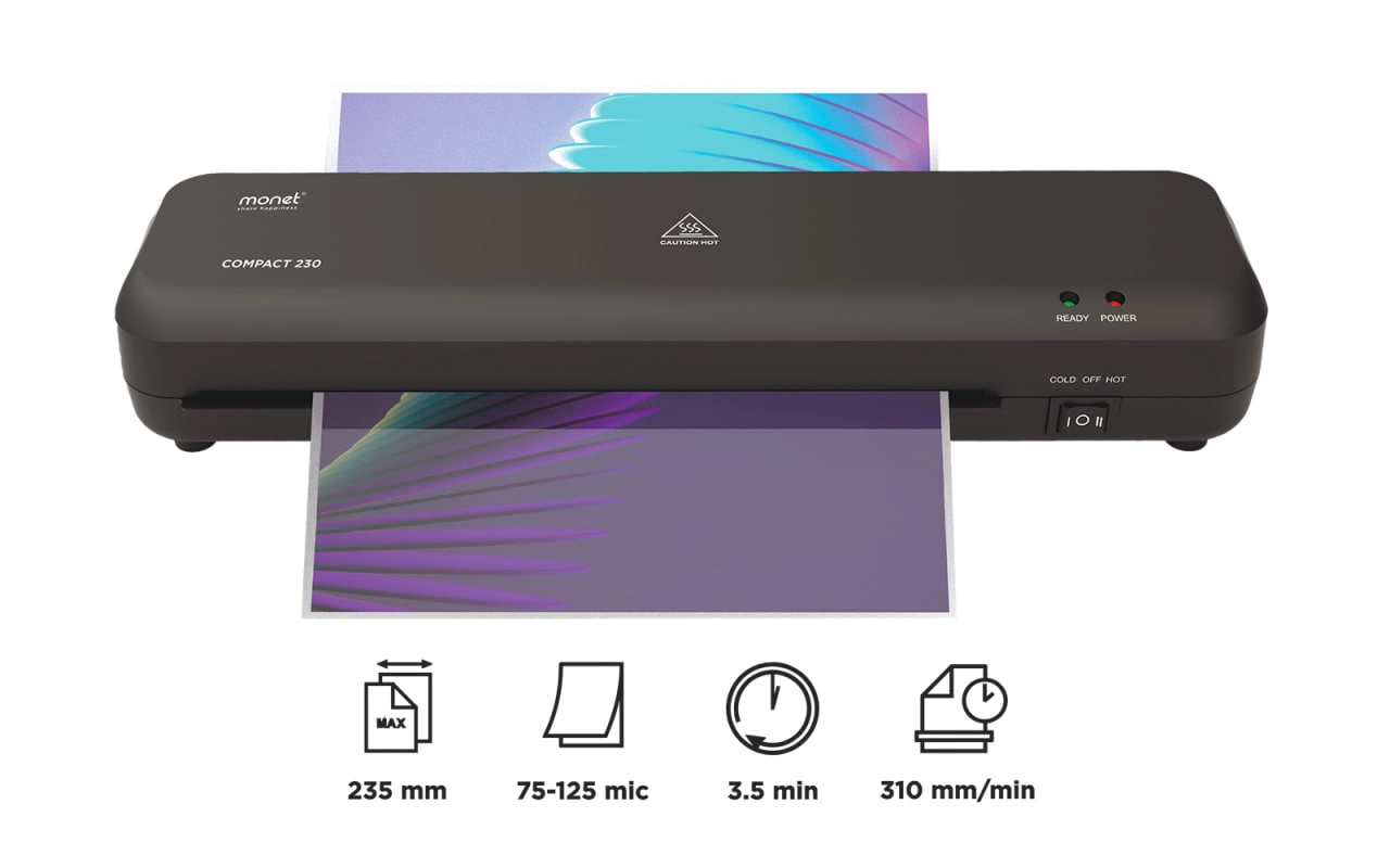 Monet 2LM003 Compact 230 А4 laminatori sotib olish